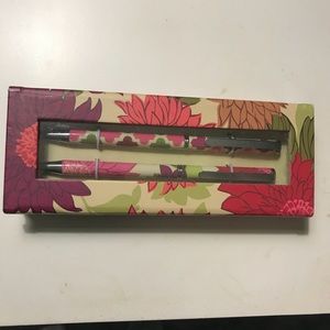 Vera Bradley Pen and Pencil Set